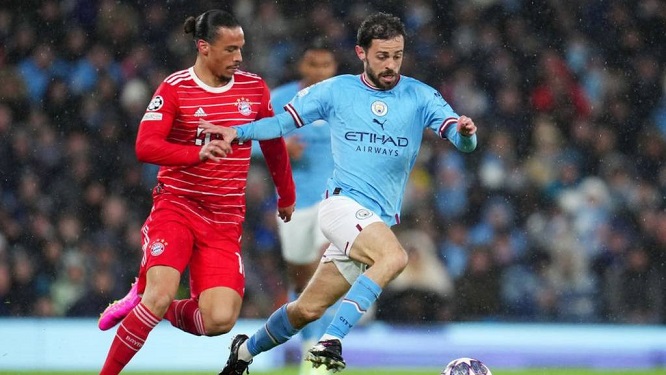 Il Manchester City ha battuto tenacemente l'FC Bayern München di tre gol Il Manchester City ha battuto tenacemente l'FC Bayern München di tre gol